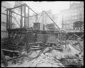 Woolworth Building, looking N. W. [Construction zone.]