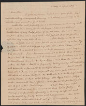 Letter from John Jay to Peter Jay Munro, April 14, 1801