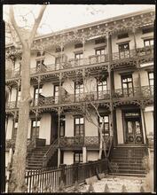 Wrought Iron Ornament: 112-114 West 11th Street