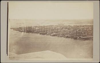 [Ships at piers.]