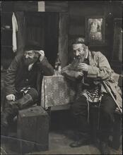 [Ludwig Satz and Reuben Wendorff in "Clever Madman".]