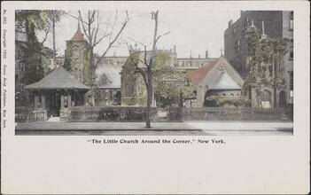 "The Little Church Around the Corner," New York.