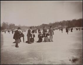 Skating, Central Park.