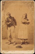 [Harrigan and Hart performing the "Ireland vs. Italy" sketch.]