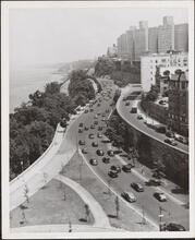 Aerial view of Riverside Drive