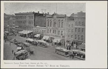 Fulton Street before "L" Road or Trolleys.
