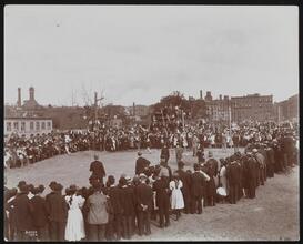 Hudson-Bank Gymnasium and Play Ground.
