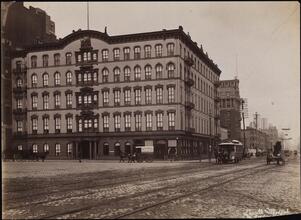 The Everett House, Union Square and 14th Street.