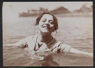 Bathing, Bath Beach, Miss Jackson.