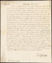 Letter from Thomas Jefferson to Chancellor Robert R. Livingston