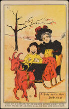 A Ride With the Dutchess [Adams' Yellow Kid Chewing Gum.]