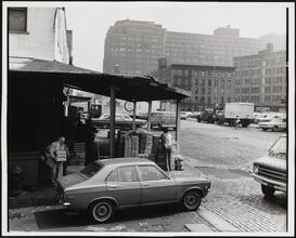 [Looking north on Ninth Avenue from the northwest corner of West 13th Street.]