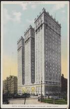 Hotel Vanderbilt. 34th Street & Park Avenue, New York.