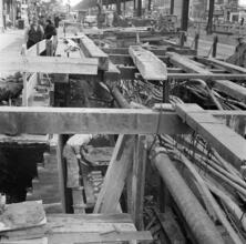 [Street excavation.]