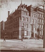 Street Scenes - 1900, Fifth Ave. S.E. Cor. 63rd St.