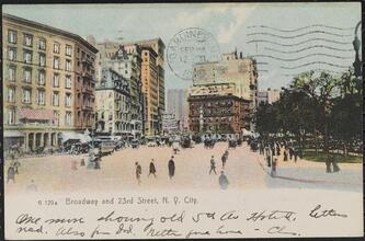 Broadway and 23rd Street, N.Y. City.