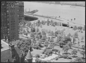 [305 West End Avenue. Esplanade Hotel, view from roof.]