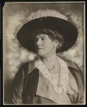 Portrait, Clarke, Manager, for David Belasco and Lady Friend (Gresham).