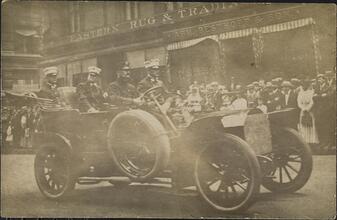 [Firemen in parade.]