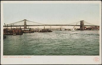 Brooklyn Bridge, New York.