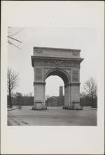 Washington Square Arch, Showing Judson Church