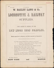 W. Bailey Lang & Co. ; Cyrus W. Field & Co.