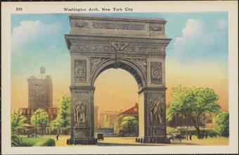 Washington Arch, New York City.