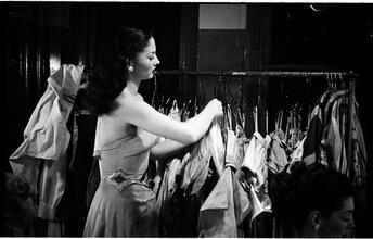 Show Girl [Rosemary in the dressing room.]