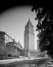 [New York State Supreme Court and Thurgood Marshall United States Courthouse.]