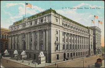 U. S. Custom House, New York City.