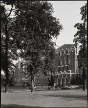 [Building on an unidentified college campus.]