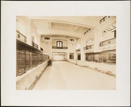 [Interior of bank.]