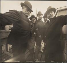 Uncle Joe Byron, Pirie MacDonald, Colonel Marceau, Pop Core, Ben Falk-New York December 1920.