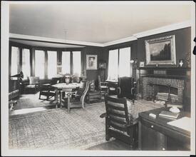 [Residence. Interior, parlor.]