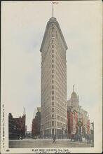 Flat Iron Building, New York.
