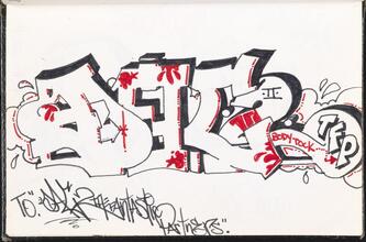 DAC 2 [Page in Daze's black book.]