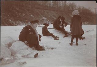 Skating, McCombs Dam, Jerome Ave.