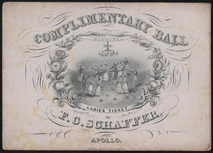 Complimentary Ball to F. C. Schaffer