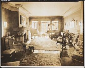 [Residence. Interior, parlor.]