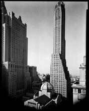 St. Bartholomew's Church, Waldorf-Astoria Hotel, and General Electric Building