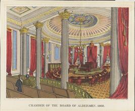 Chamber of the Board of Aldermen, 1868.