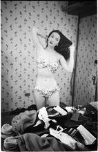 Rosemary Williams, Show Girl [Rosemary in her dressing room.]