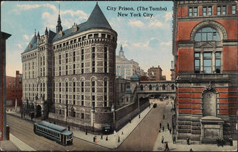 City Prison, (The Tombs) New York City.