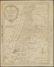 New York in 1778. Map of New York I. with the adjacent rocks and other remarkable parts of Hell-Gate.