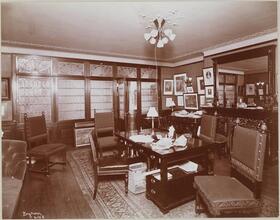 Interiors, John D. Crimmins, Study.
