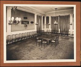 Breakfast Room [Union Club, 1 East 51st Street.]