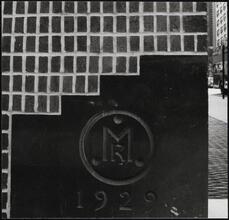 [Cornerstone on the Master Building, 310-312 Riverside Drive.]