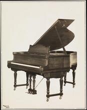 Pianos, Weber Duo Art Piano, Italian Florentine Period made at Weber Factory, 138th Street & Willow Avenue.