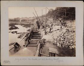 On Hoister at 22, Looking South.