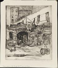 [Blacksmith shop, East 40th Street near 3rd Avenue]